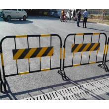 Revestimento em pó barreira temporária barricadas de controle cheias, barreira de trânsito